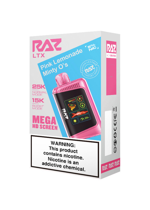 RAZ LTX 25K Pink Lemonade Minty O's | GetPop