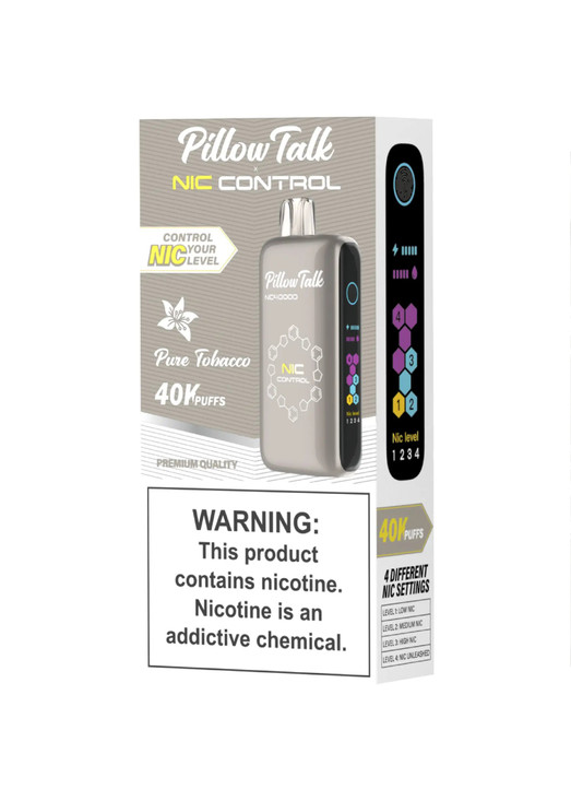 Pillow Talk Nic Control NC40000 Pure Tobacco