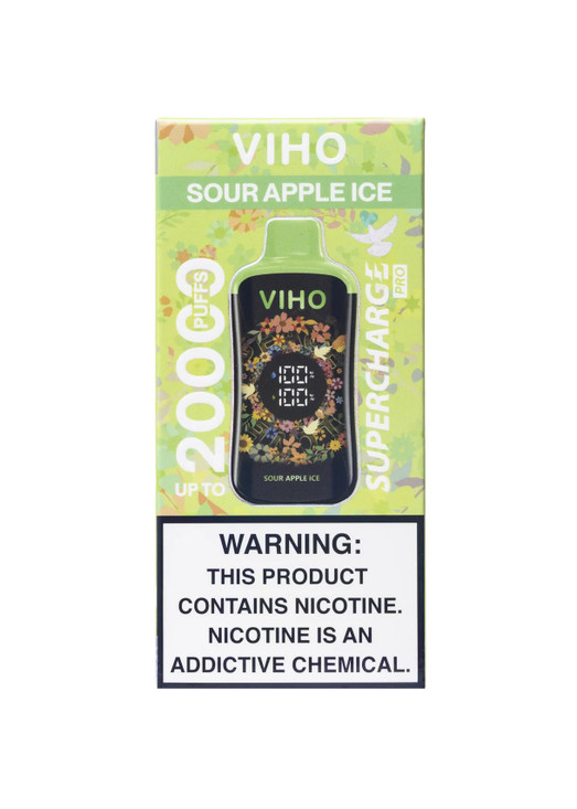 VIHO Supercharge Pro 20K Sour Apple Ice