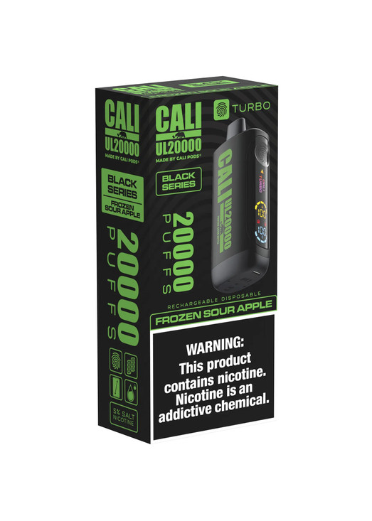 Cali UL20000 Frozen Sour Apple (Black Series)