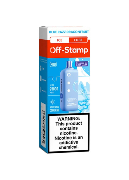 Off-Stamp Ice Cube Pod Blue Razz Dragonfruit