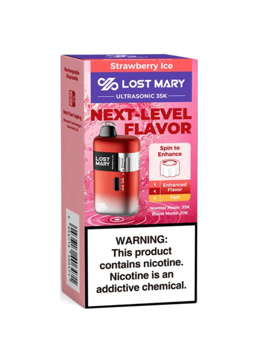 Lost Mary Ultrasonic 35K Strawberry Ice