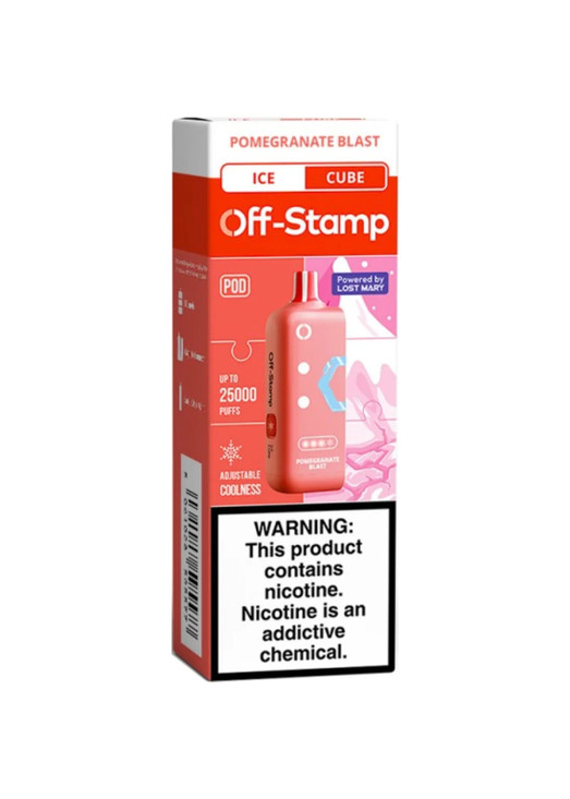 Off-Stamp Ice Cube Pod Pomegranate Blast