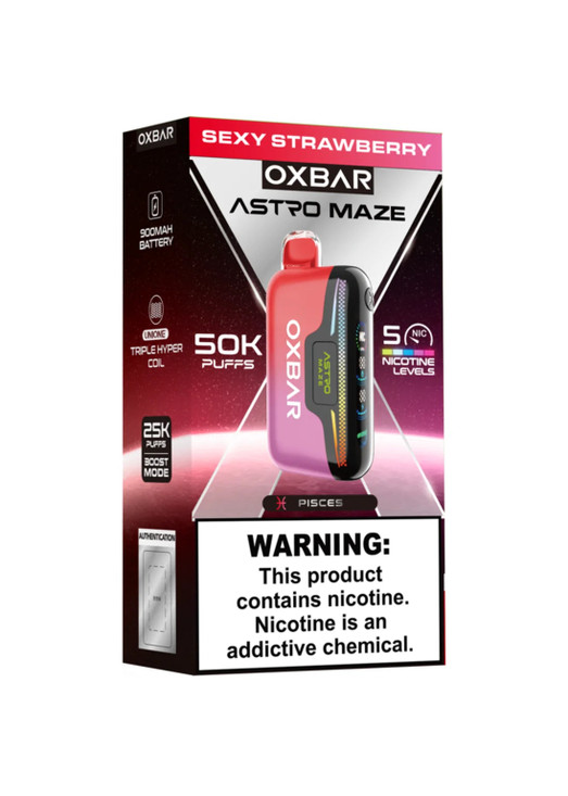 Oxbar Astro Maze 50K Sexy Strawberry