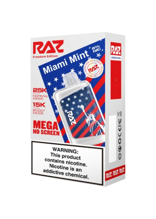 レッドラップカスタムペイントブラックバースト 唯一無二 ノーブランド RAZ LTX 25K Miami Mint (Freedom Edition) | GetPop
