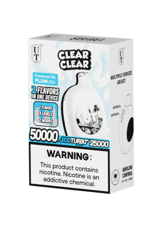Flum UT 50K Clear and Clear (White)