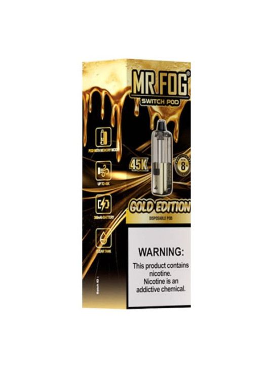 Mr Fog Switch Pod 45K Pod Gold Edition | GetPop