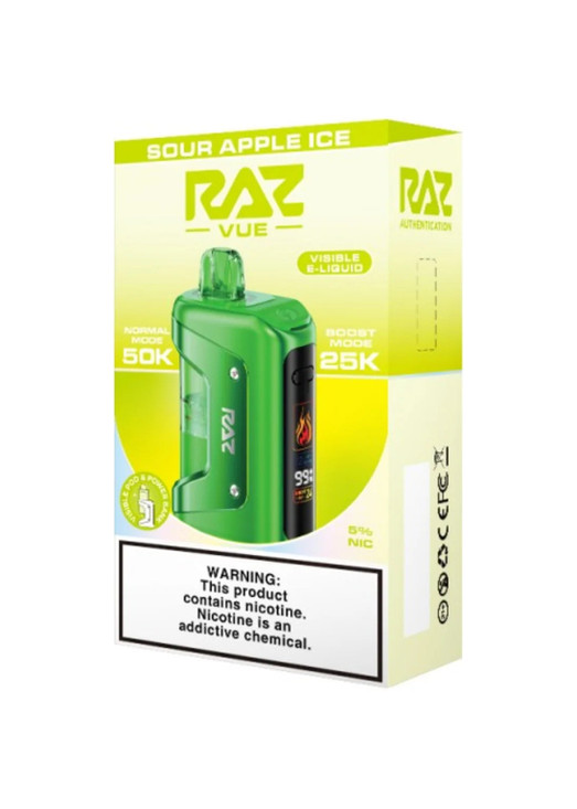 RAZ VUE 50K Kit Sour Apple Ice