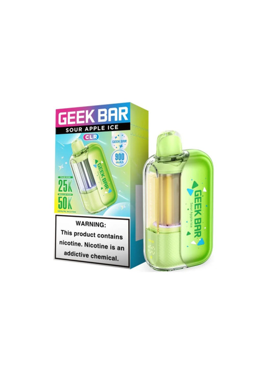 Geek Bar CLR 50K Sour Apple Ice