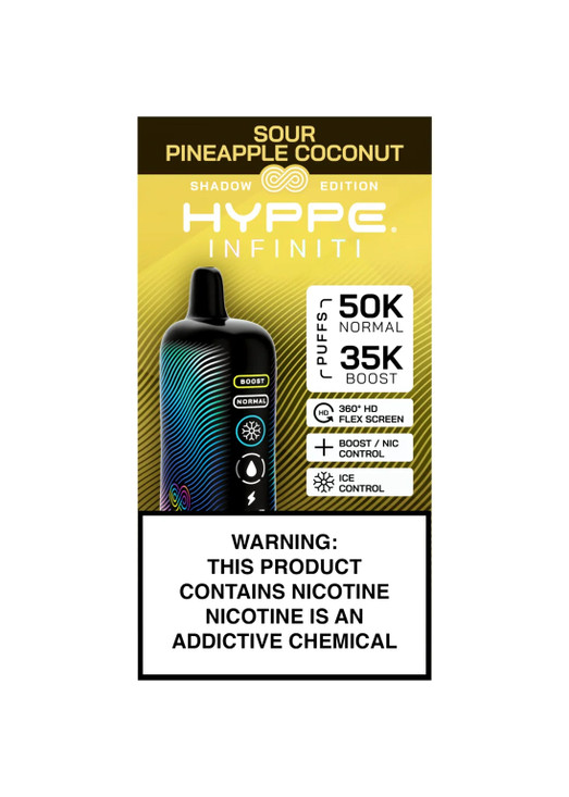 Hyppe Infiniti 50K Sour Pineapple Coconut