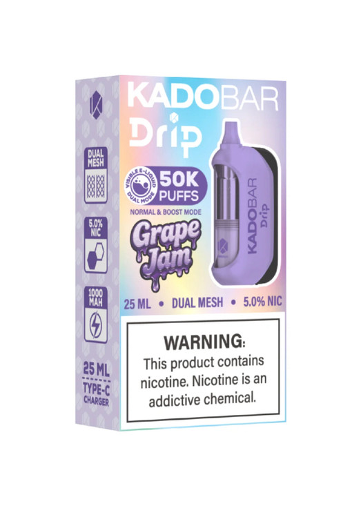 Kado Bar Drip 50K Grape Jam