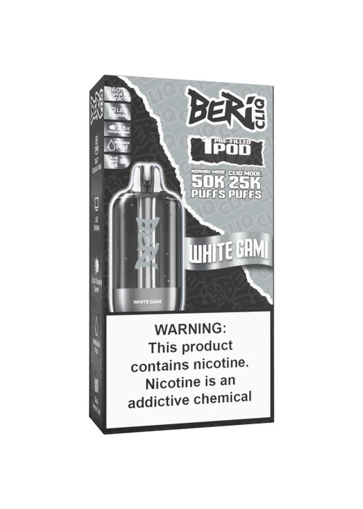 Beri CLIQ 50K Refill Pod White Gami