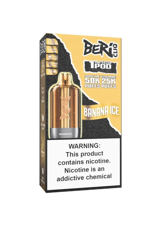 Beri CLIQ 50K Refill Pod Banana Ice