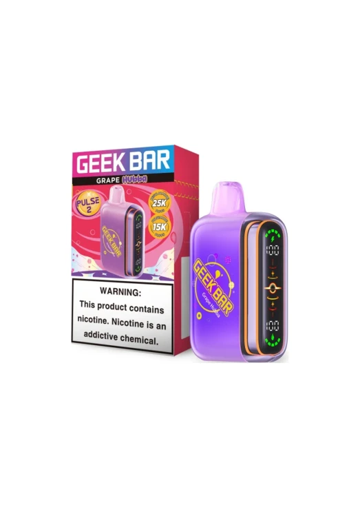 Geek Bar Pulse 2 25K: Grape Hubba