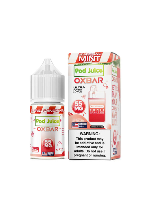 Pod Juice x Oxbar Salt Jewel Cane Mint