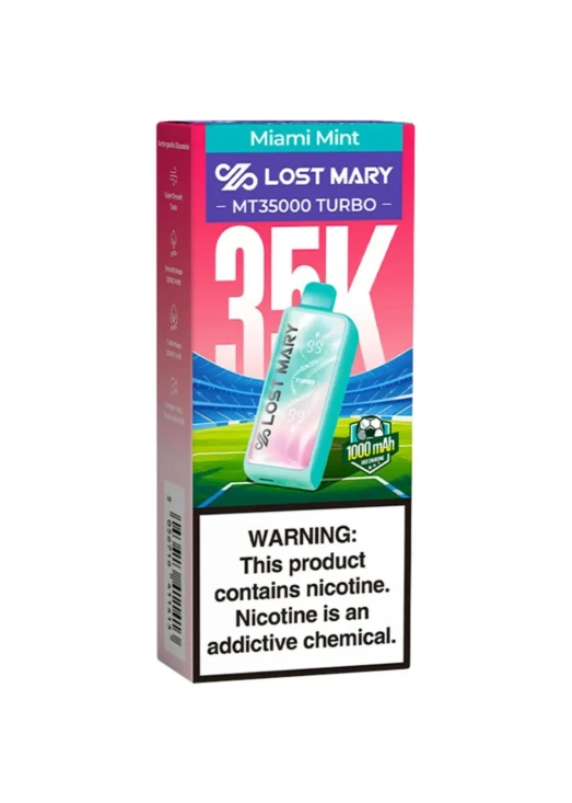 Lost Mary MT35000 Turbo: Miami Mint (WC Edition)
