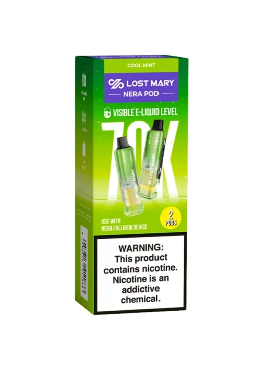 Lost Mary Nera Fullview 70K Refill Pods: Cool Mint
