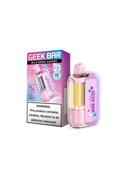 Geek Bar CLR 50K: Wild Berry Savers