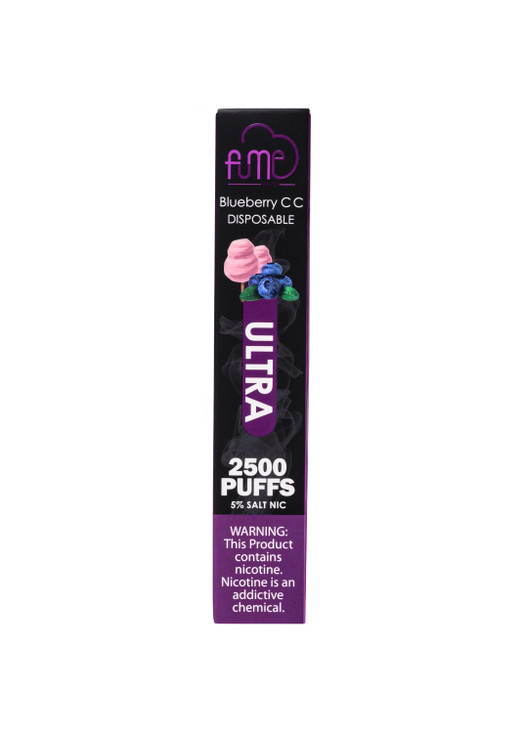 Fume Ultra 2500 Blueberry C C (Blueberry Cotton Candy)