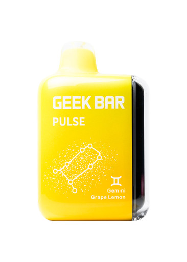 geek bar pulse zodiac gemini 15000 Grape Lemon (Gemini) 20000 Puffs how to reset puff Choose Flavor:Blueberry Jam