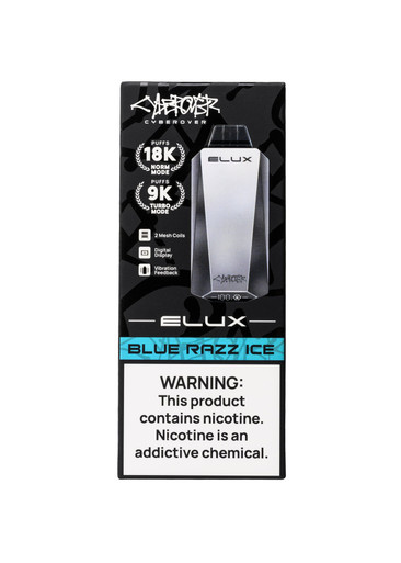 Elux Cyberover 18000 Blue Razz Ice | GetPop