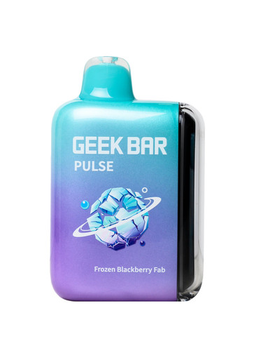 blackberry vape geek bar Pulse 15000 Frozen Fab LUXE Q 2-in-1 Replacement high capacity Flavor:Peach Juice - Kit