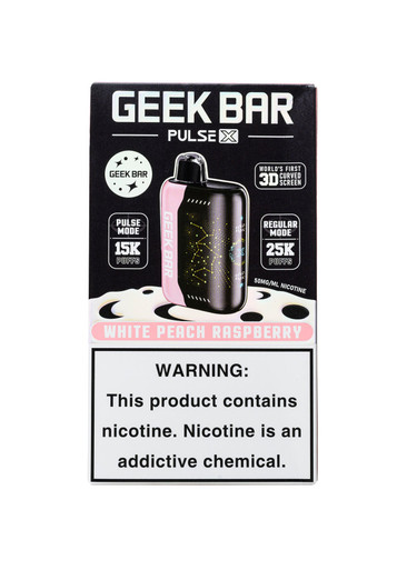 white peach raspberry geek bar pulse x 25K FLAVORS:STONE FREEZE iceymintz Geek Bar Triple Berry