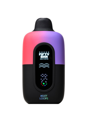 milky loops vape juice Fifty Bar 20K Resistance:N1 0.13ohm Peak THCA 1G Vape Peach Cobbler Vape