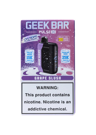 geek bar pulse grape slush X 25K Aegis Legend 3 | Mode Changing Color:RAINBOW