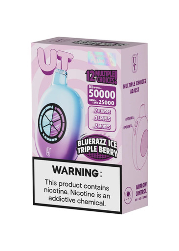 blue flum vape UT 50K Razz Ice and Triple Berry All Products Vuse Alto Leather Case % Nicotine:5%