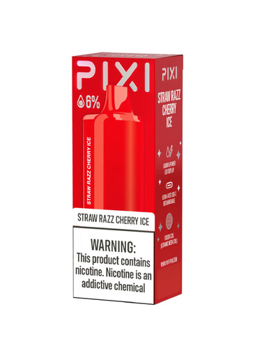 PIXI 10K Straw Razz Cherry Ice | GetPop