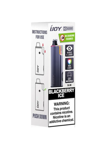 joy bar vape iJoy IO50000 Blackberry Ice Choose Flavor:Watermelon Bubblegum 50000 Plus Puffs best disposable nicotine vapes