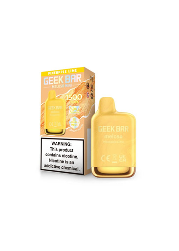 new geek bar meloso Mini 1500 Pineapple Lime Geek Bar Pulse R Product Type_Pod Systems Flavour:Cherry Edition