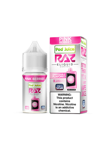 pink raz flavor x Pod Juice Salt Berries Sierra 1500 can you still buy Flavor:Watermlon Ice