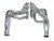 Exhaust Header Set BBC Truck Coated Exhaust Header Set BBC Truck Coated