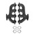 Exhaust Manifold Set GM LS Rear Dump Exhaust Manifold Set GM LS Rear Dump