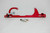 Chevy Throttle & Spring Bracket - Red Chevy Throttle & Spring Bracket - Red