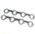 SBF 302/351W Header Gaskets - Oval