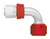 #16 90 Deg Elbow 37 Deg JIC Crimp Swivel Fitting