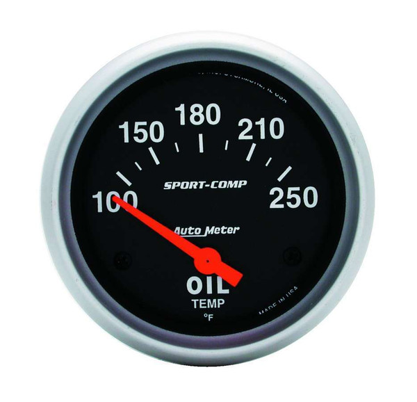 2-5/8in Oil Temp 100-250 degrees F 2-5/8in Oil Temp 100-250 degrees F