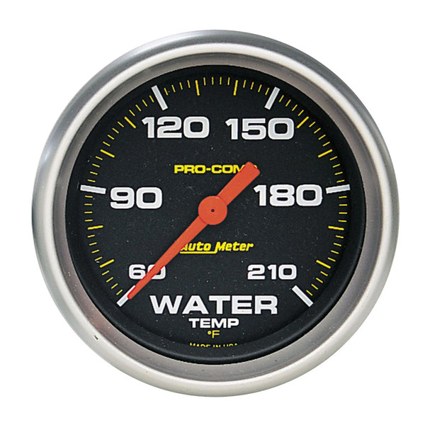 Pro Comp 2-5/8in Water Temp 60-210 Mech. Pro Comp 2-5/8in Water Temp 60-210 Mech.
