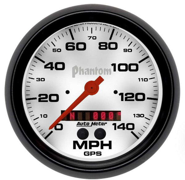 5in Phantom GPS Speedo w/Rally-Nav Display 5in Phantom GPS Speedo w/Rally-Nav Display