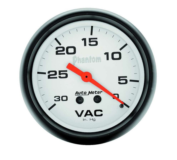 2-5/8in Phantom Vacuum Gauge 2-5/8in Phantom Vacuum Gauge