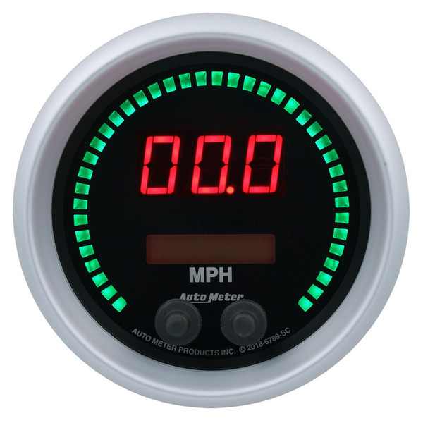 3-3/8 Speedometer 260mph Elite Digital SC Series 3-3/8 Speedometer 260mph Elite Digital SC Series