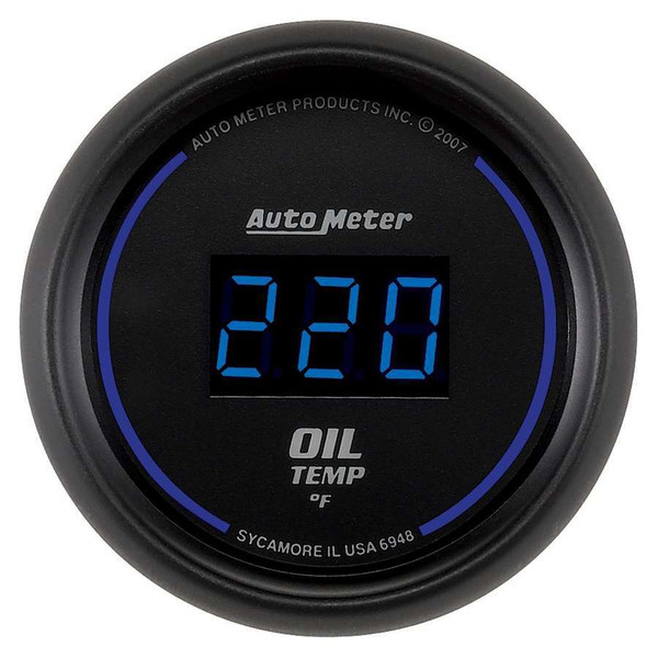 2-1/16in Cobalt Oil Temp Gauge  Digital 340F 2-1/16in Cobalt Oil Temp Gauge  Digital 340F