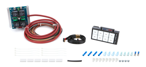 4 Switch In-Dash Control Module  C/F Finish 4 Switch In-Dash Control Module  C/F Finish