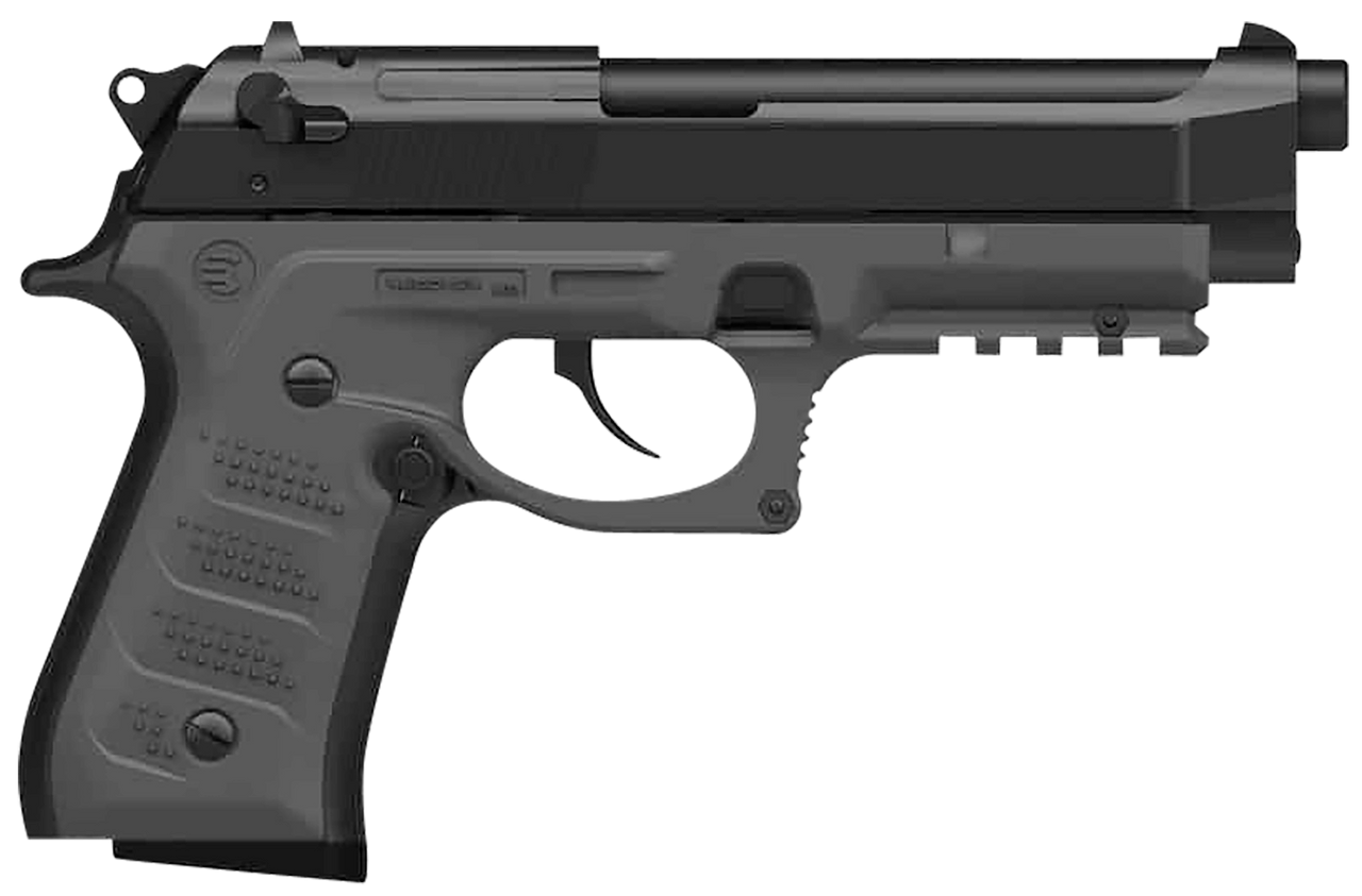 Recover Tactical BC204 Gray Polymer Grip & Rail System for Beretta 92 ...