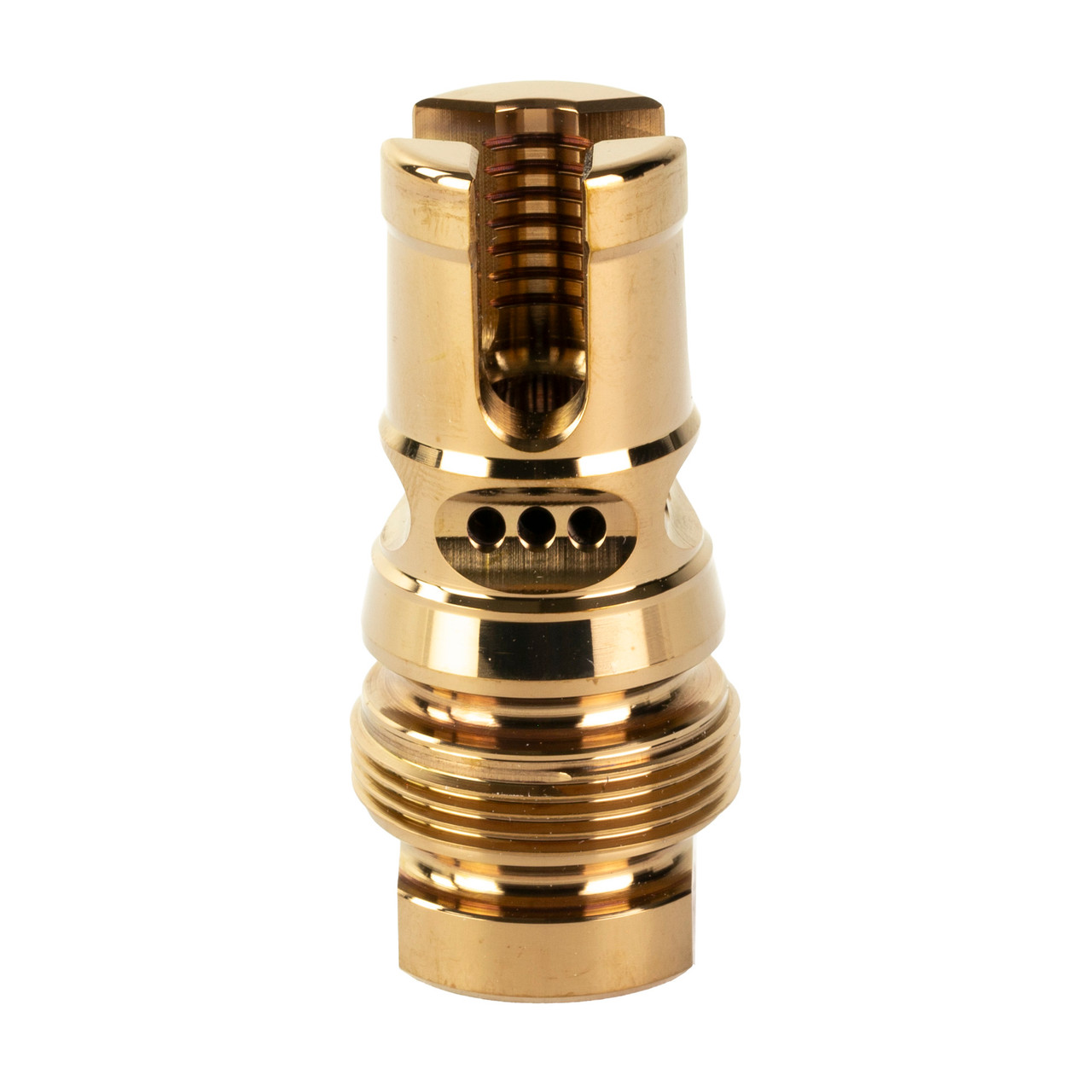 Solgw NOX Xeno 5.56 Muzzle Device 1/2x28 - Bronze Finish | BOSQUE