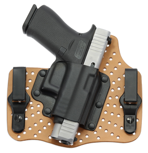 Galco KA662 KingTuk Air IWB Natural Kydex/Leather UniClip/Stealth Clip Fits Springfield XDS Fits Walther CCP Right Hand Galco KA662 KingTuk Air IWB Natural Kydex/Leather UniClip/Stealth Clip Fits Springfield XDS Fits Walther CCP Right Hand