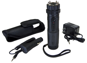 Zap Light Extreme 1,000,000 Volt Stun Gun with LED Flashlight Rechargeable Ni-MH Battery Aluminum Black Zap Light Extreme 1,000,000 Volt Stun Gun with LED Flashlight Rechargeable Ni-MH Battery Aluminum Black